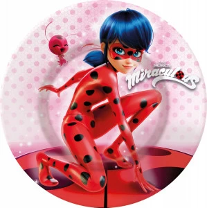Тарелка керамическая "Леди Баг и Супер Кот" STOR ЛЕДИ БАГ 336037 Красный