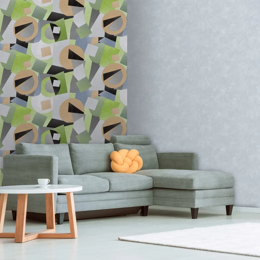 Обои флизелиновые Deco-Deco Forma синие 1.06 м DD6011-11 Santreyd STLM-2154994 - Вид №3