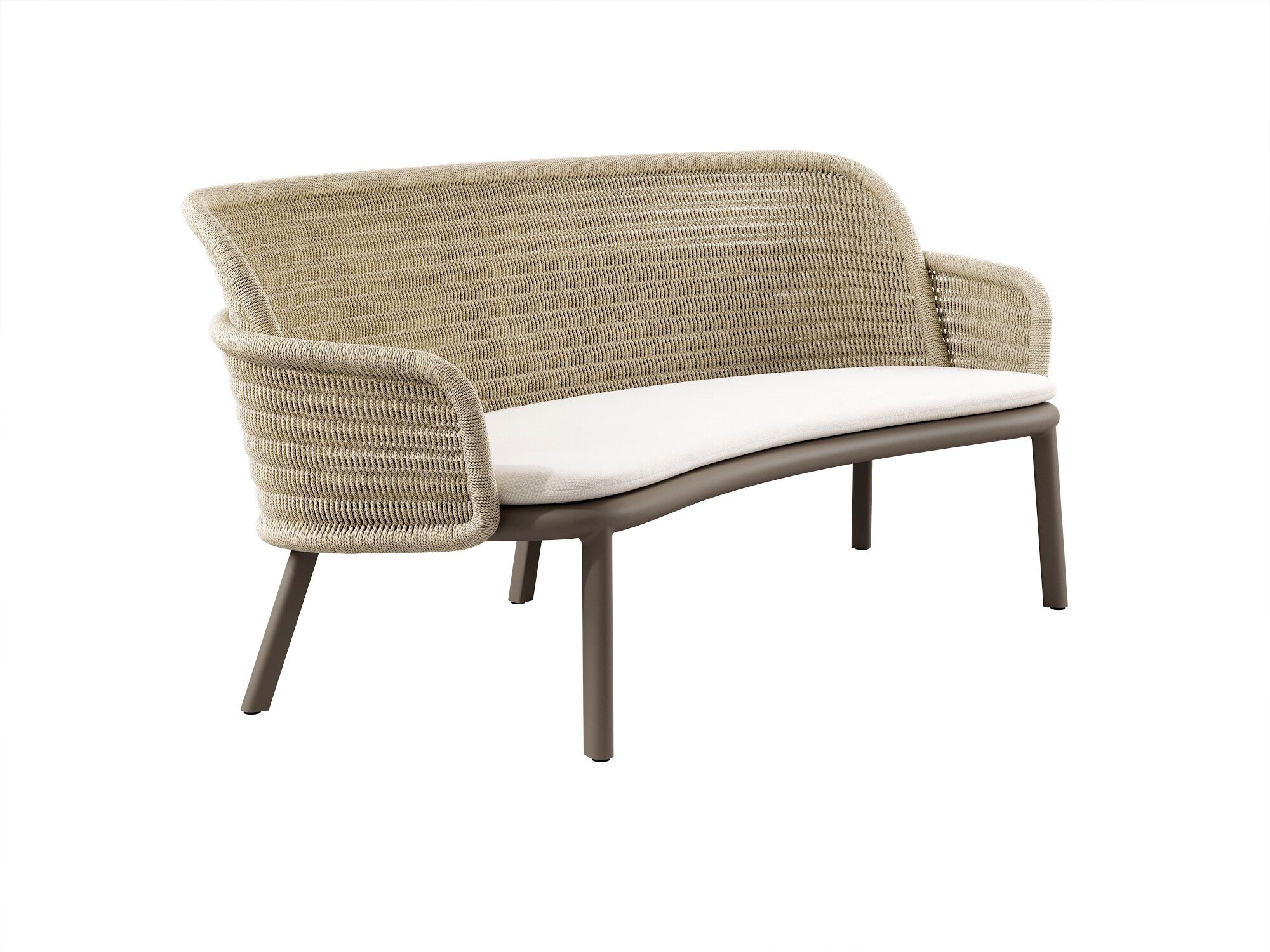 Диван из тикового дерева TRIBÙ Suro ARCH-00021057 - Вид №1