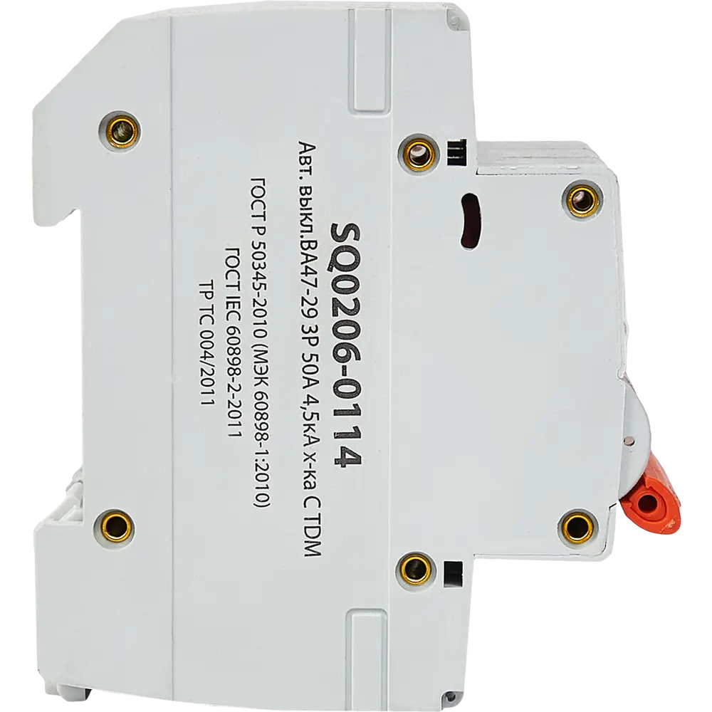 Автоматический выключатель TDM Electric ВА47-29 3P на 50А для надежной защиты сети 84399529 STLM-0049302 - Вид №3