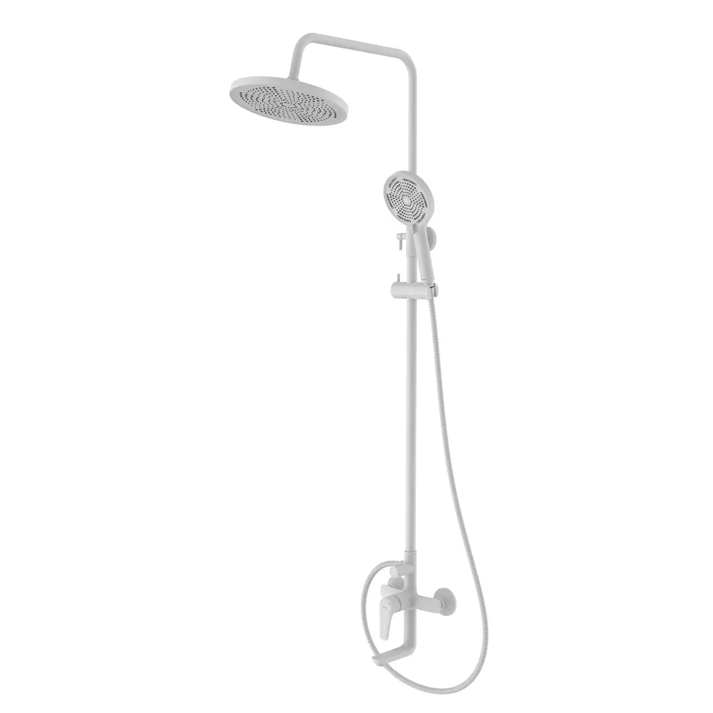 Душевая система Milardo Dale с регулируемой высотой и тропическим душем 89349197 STLM-0973351