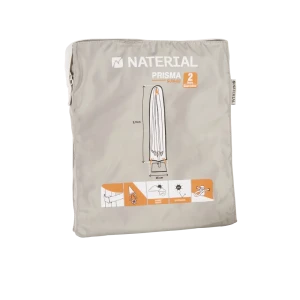 Защитный чехол для пляжного зонта Naterial 35x210x210 см полиэстер светло-серый 84463506 STLM-2179463