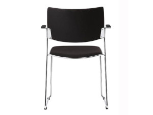 Штабелируемый стул для конференций с подлокотниками