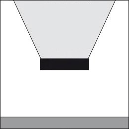 Tratto Wall PB 1500 Ghidini Tratto Wall PB .05 Темно-Cерый (Матовый)  - Вид №2