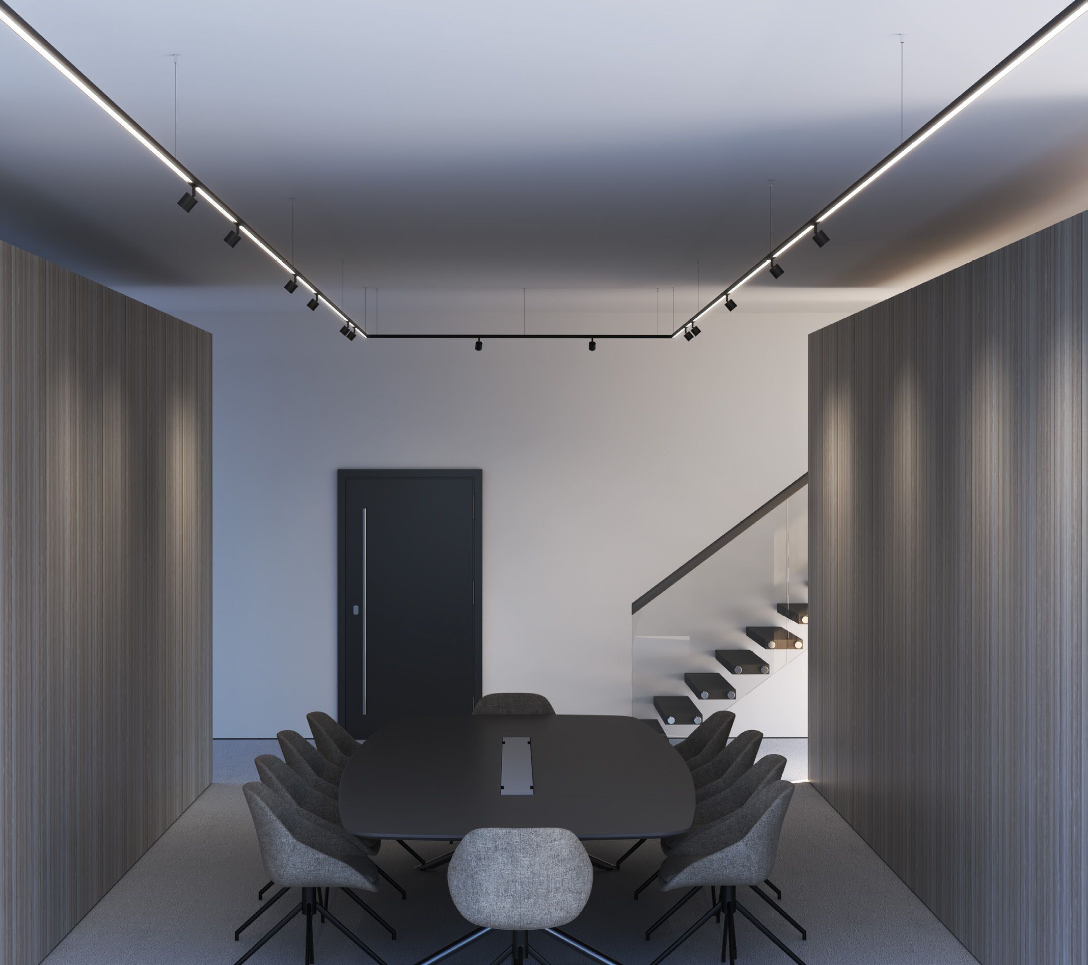 Экструдированная алюминиевая система освещения трека Letroh VIAVAI ARCH-00129669 - Вид №1