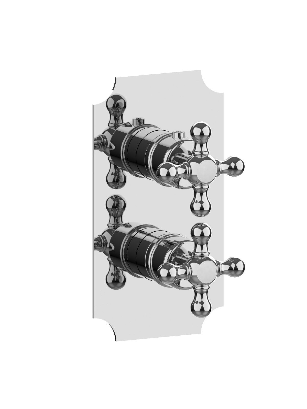 Термостатический смеситель для душа с 2 отверстиями Rubinetterie Frattini душевые ARCH-00051106 - Вид №4