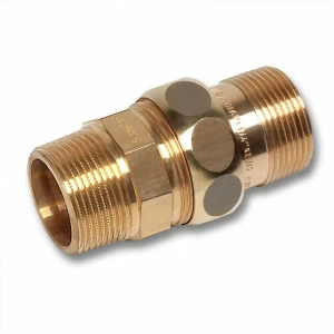 222412R SANHA 224 компресионное соединение, сгон Об-Об, латунь 1/2 мм