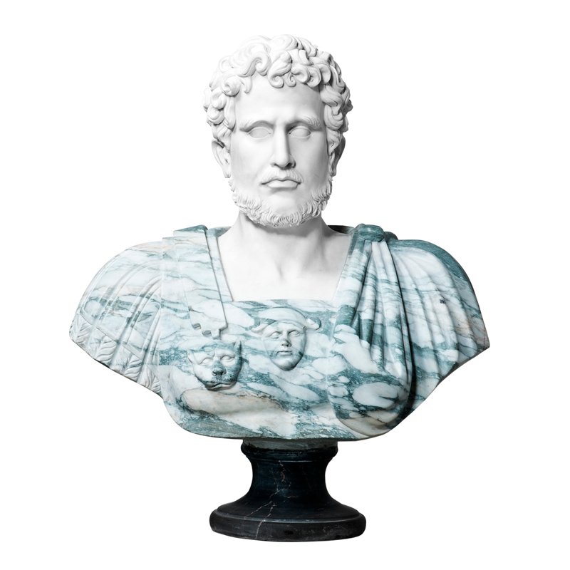 Статуэтка декоративная 85х70 см белая Tiberius EICHHOLTZ EICHHOLTZ 062706 Белый  - Вид №1