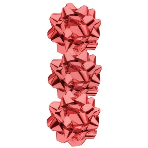 Набор бантов цвет красный, 3 шт.