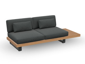 2-местный тканевый садовый диван