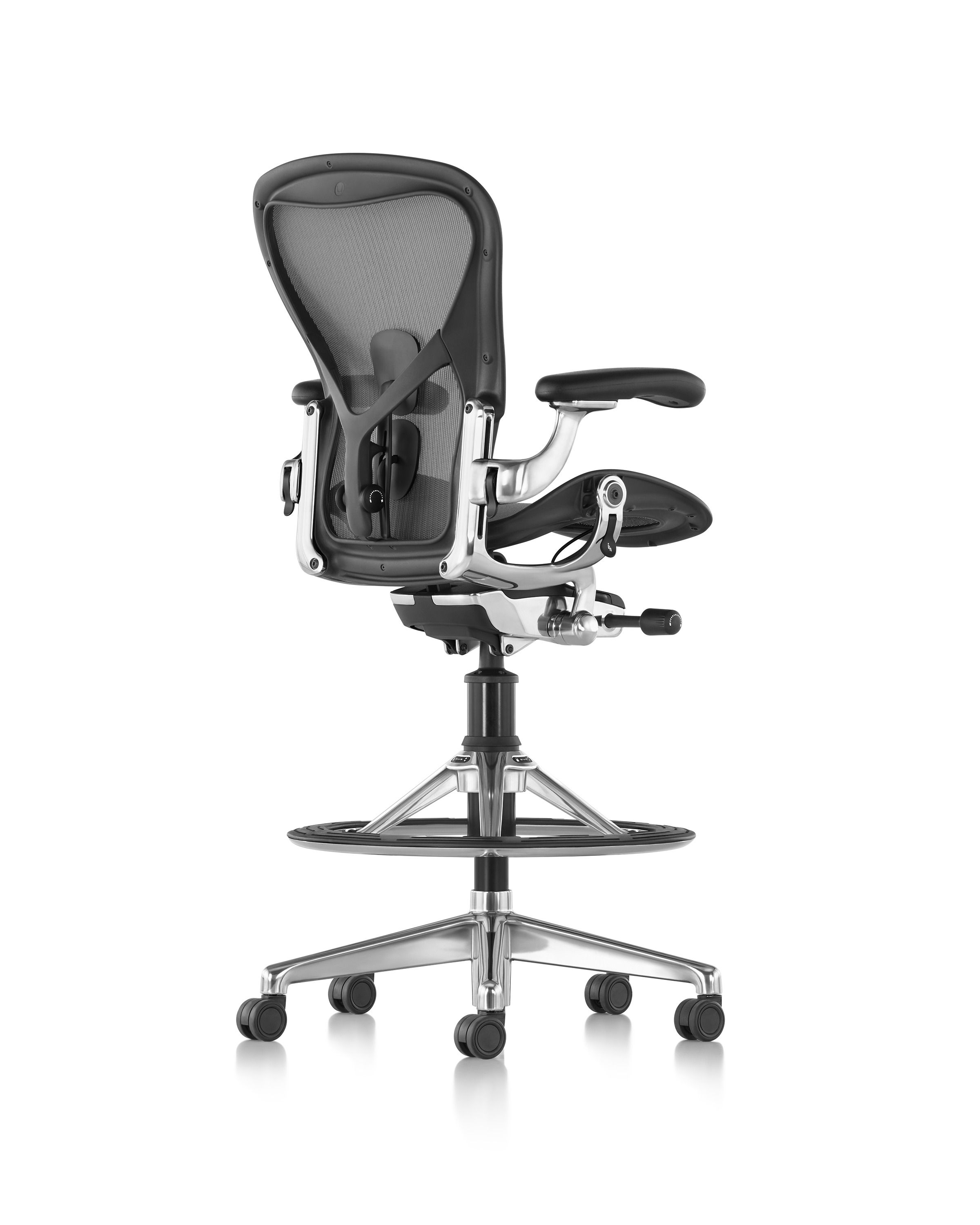 5 спиц поворотный офисный стул с подлокотниками Herman Miller Aeron ARCH-00029451 - Вид №16
