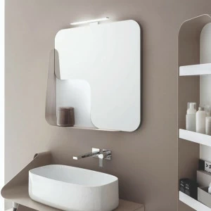 ARBLU Квадратное зеркало с настенным контейнером Tulip