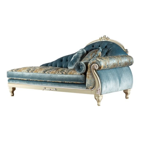 Кушетка Stradivari прямая голубая UNICO ДИЗАЙНЕРСКИЕ 249018 Голубой  - Вид №1