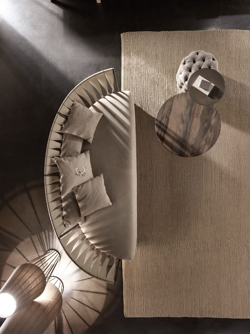 2-местный бархатный диван Cantori ARCH-00086263 - Вид №2