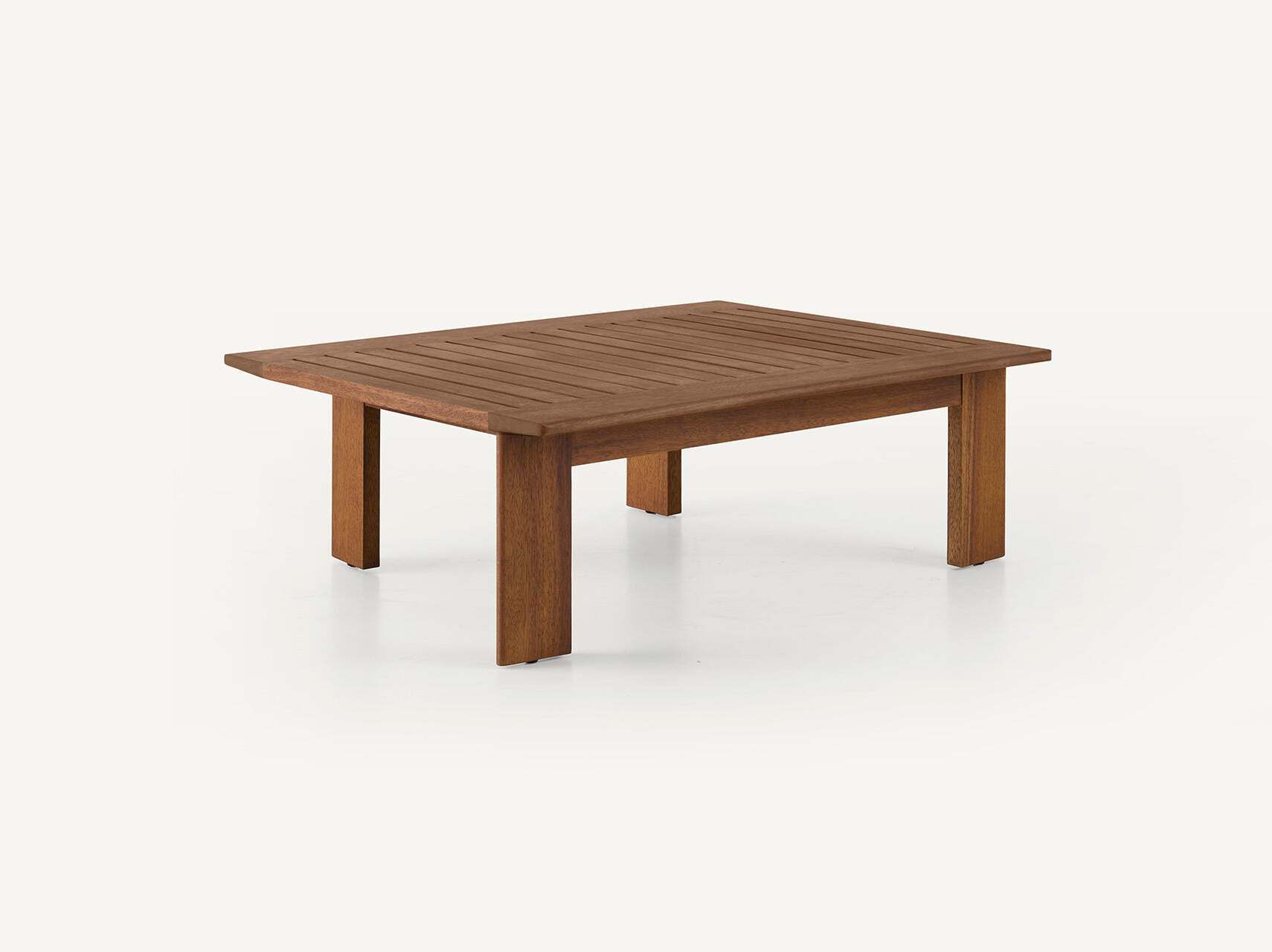 Низкий деревянный журнальный столик BassamFellows Rail ARCH-00123697