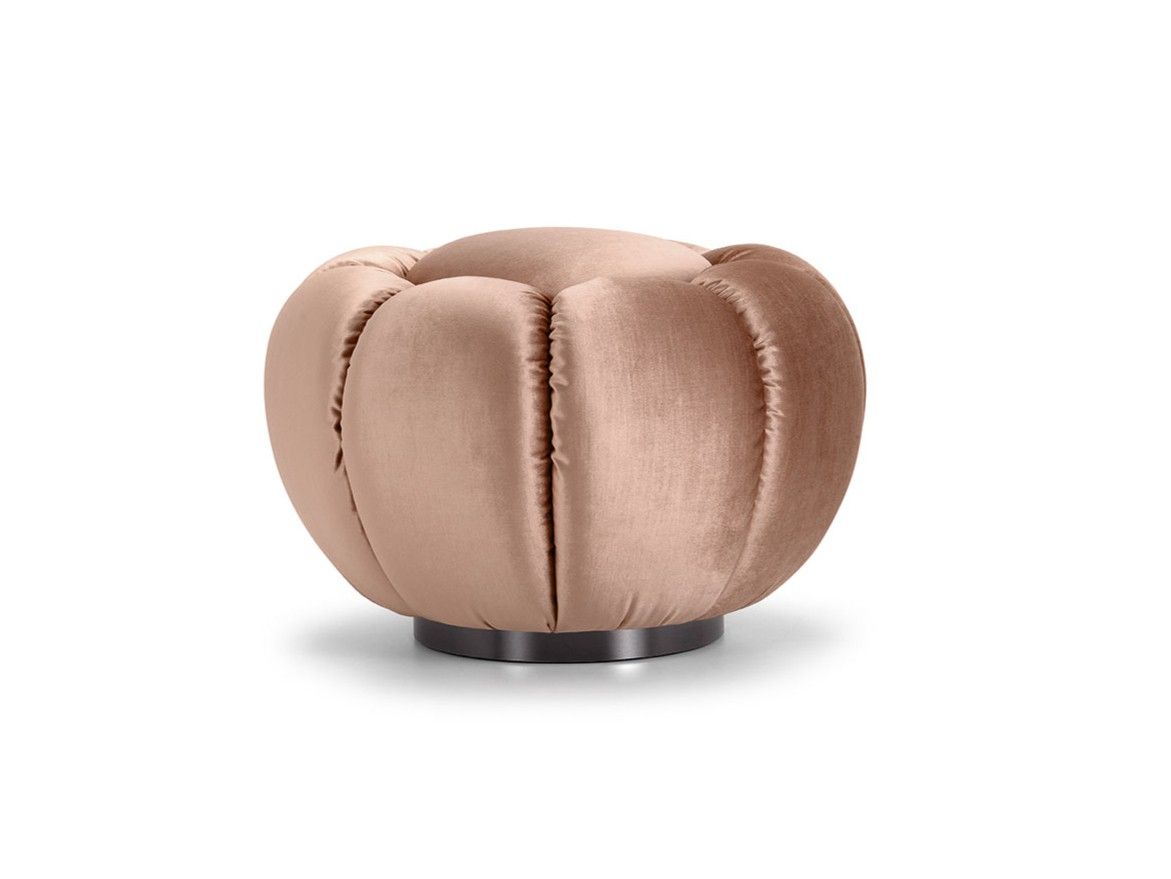 Круглый пуф из ткани Domingo Salotti Arke ARCH-00138293