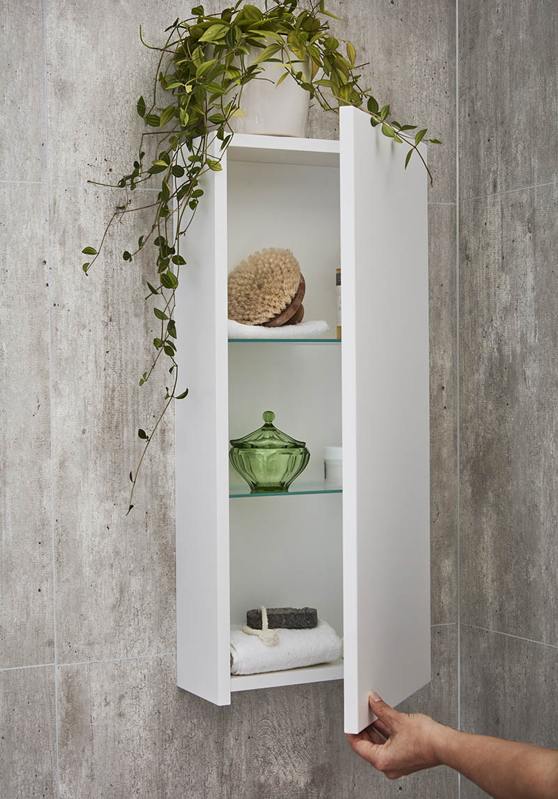 320132 Настенный Шкаф Flex City White Shiny Noro  Белый глянцевый  - Вид №1