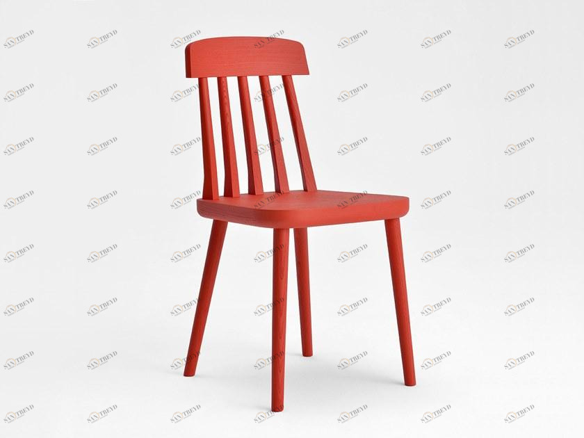 SIPA Стул из лакированного ясеня Cut sun-id-1379234