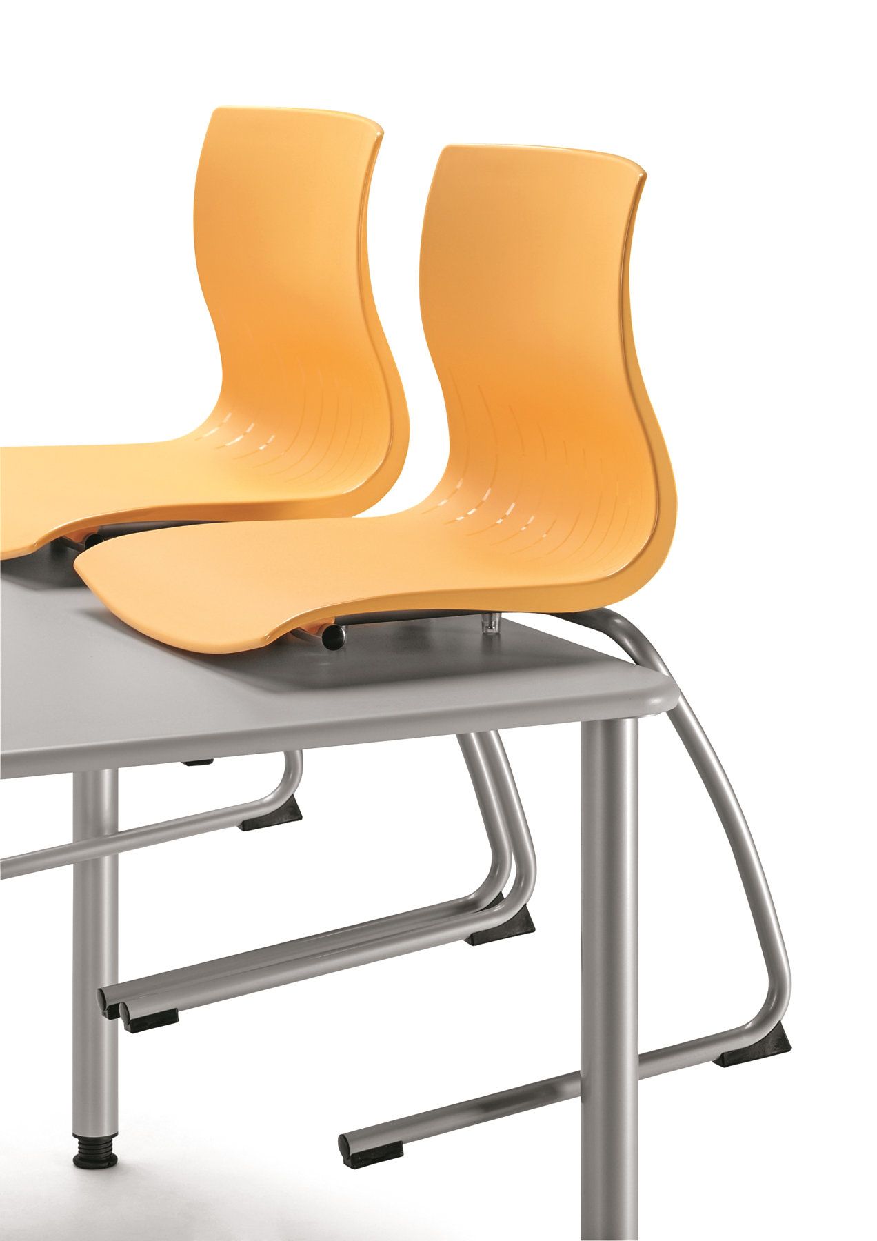 Пластиковый консольный штабелируемый стул TALIN Webby ARCH-00021724 - Вид №1