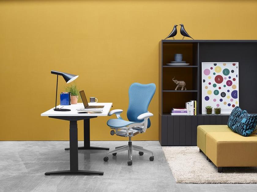 Herman Miller Эргономичное вращающееся офисное кресло из полимера triflex Mirra 2 sun-id-1513131 - Вид №9