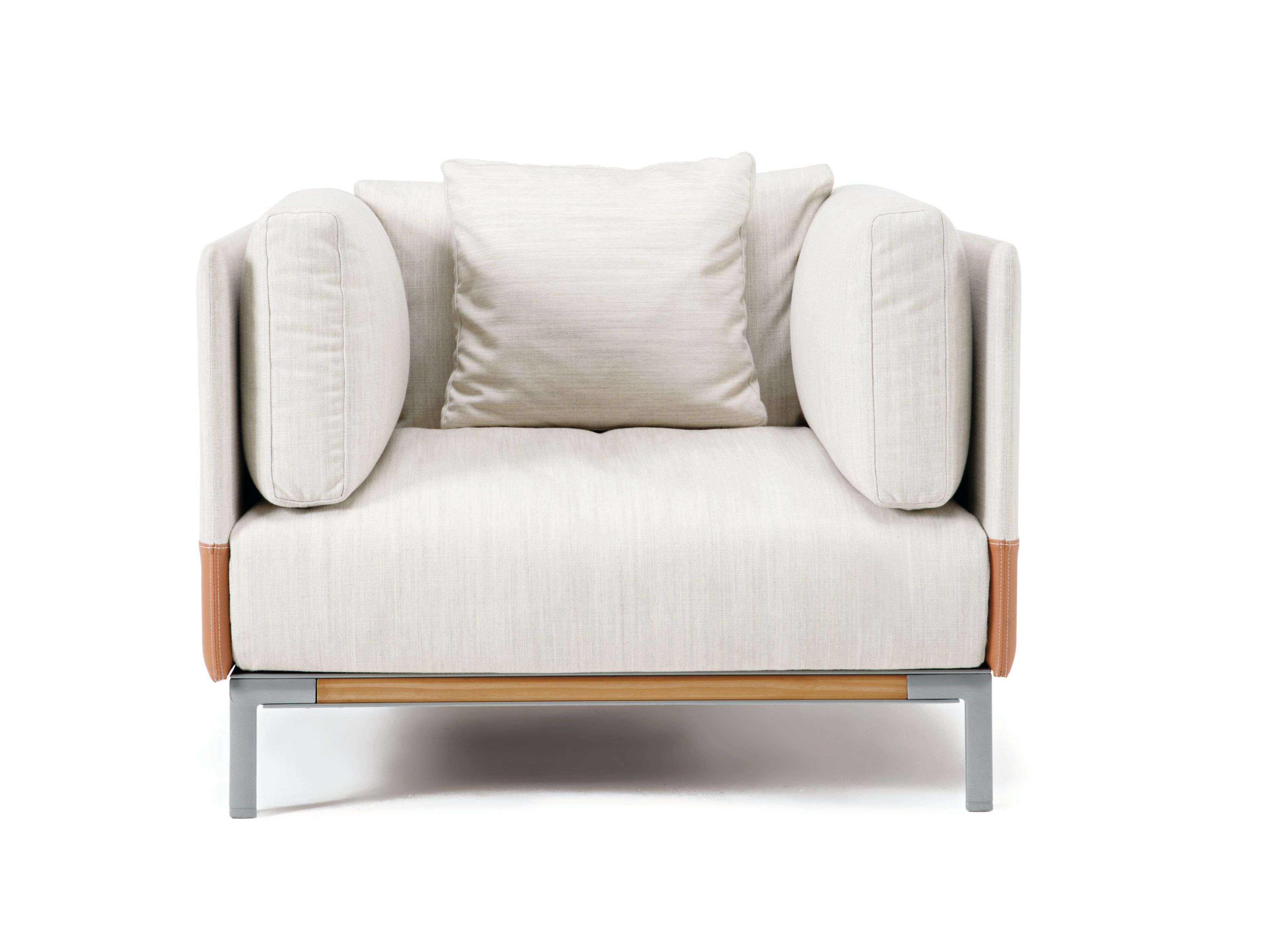 Тканевое садовое кресло с подлокотниками Ethimo Bay ARCH-00111375 - Вид №1