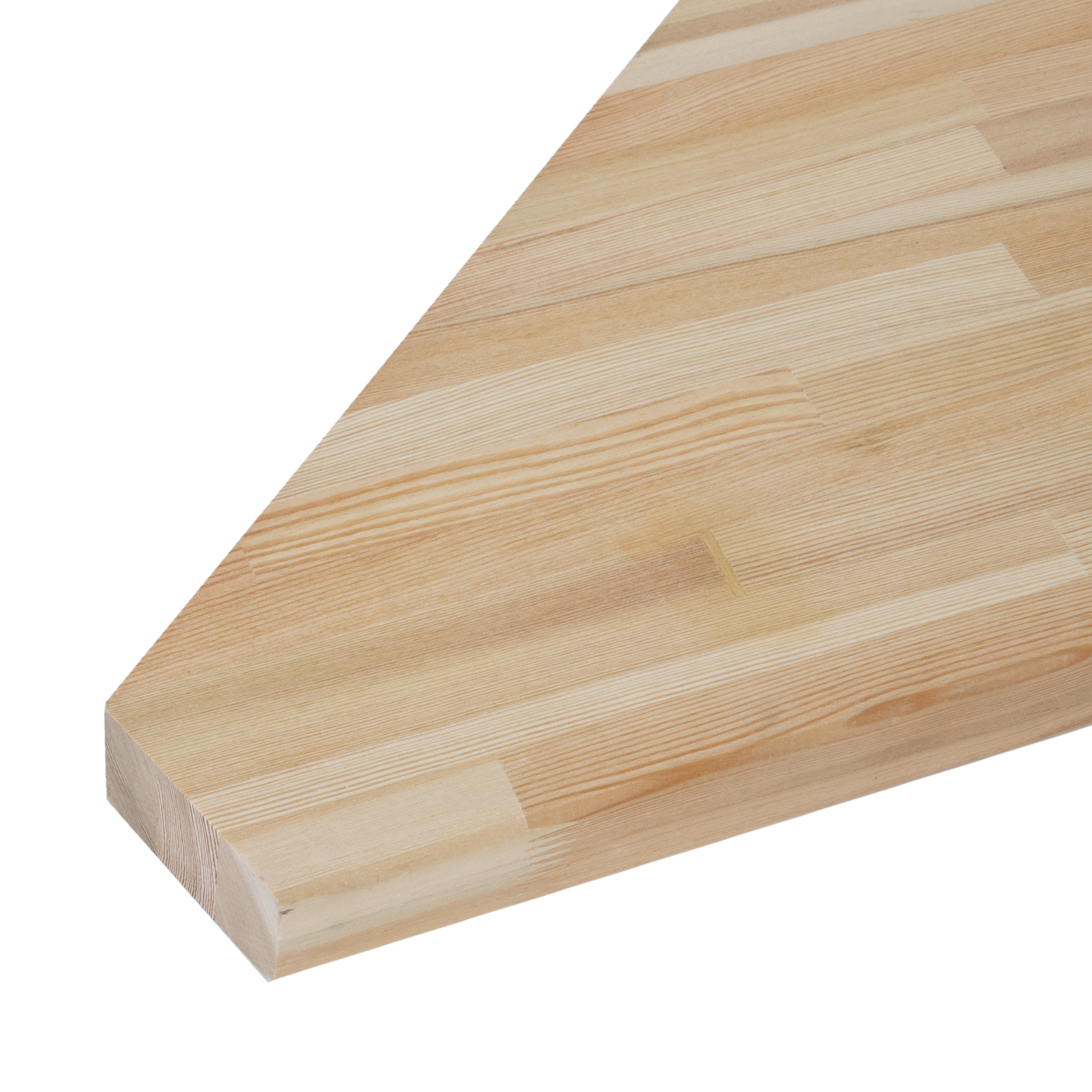 84372048 Ступень угловая сращенная лиственница сорт Экстра 40х500х1006 мм STLM-0048792 Santreyd  - Вид №1