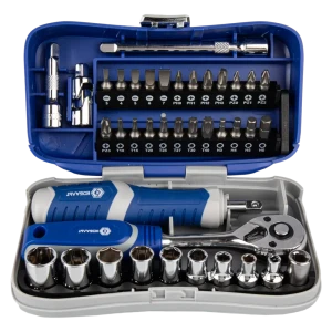 Кобальт - профессиональный набор головок и бит 39 предметов с кейсом 89374120