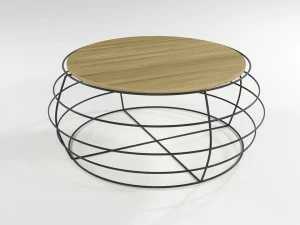 Barel Журнальный столик из фанерованной древесины Filodiferro