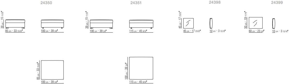 Flexform Модульный тканевый диван с шезлонгом Newbridge sun-id-1486911 - Вид №4