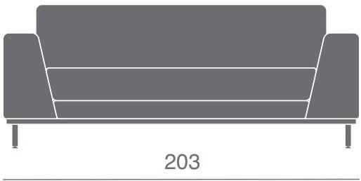 Kastel 3-х местный кожаный диван Komodo sun-id-1362607 - Вид №1