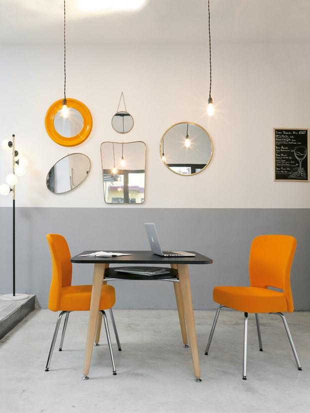 Sesta Стул из мягкой ткани Blog Bg-802 - Вид №3