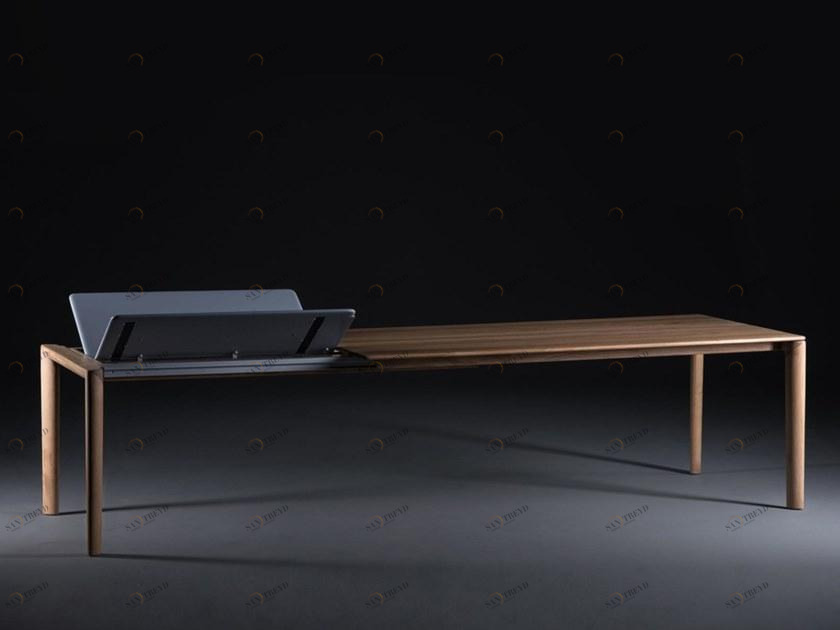 Artisan Раздвижной обеденный стол из массива дерева Neva Dtne1xxyy