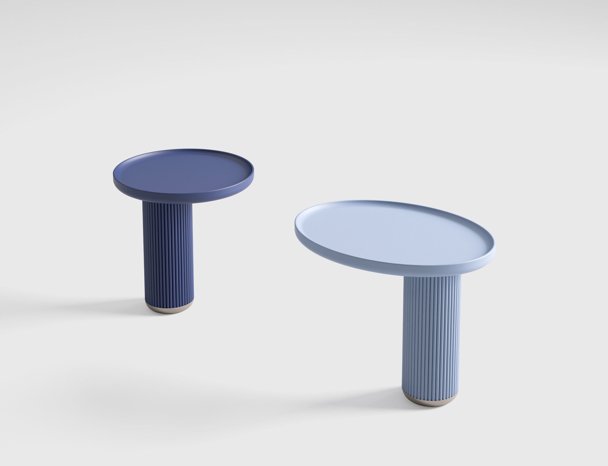 Овальный журнальный столик из лакированного дерева CPRN HOMOOD Shapes Outdoor ARCH-00125047 - Вид №1