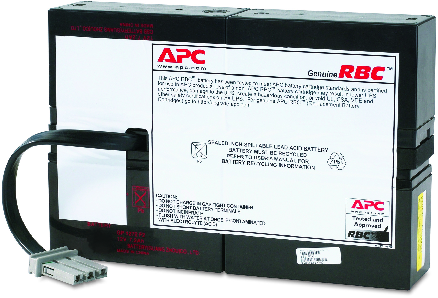 RBC59 Battery replacement kit for sc1500i APC Santreyd 
