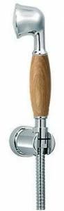 rvb Настенный ручной душ с гибким шлангом и системой защиты от накипи 1935 wood 8027.11.22-cc