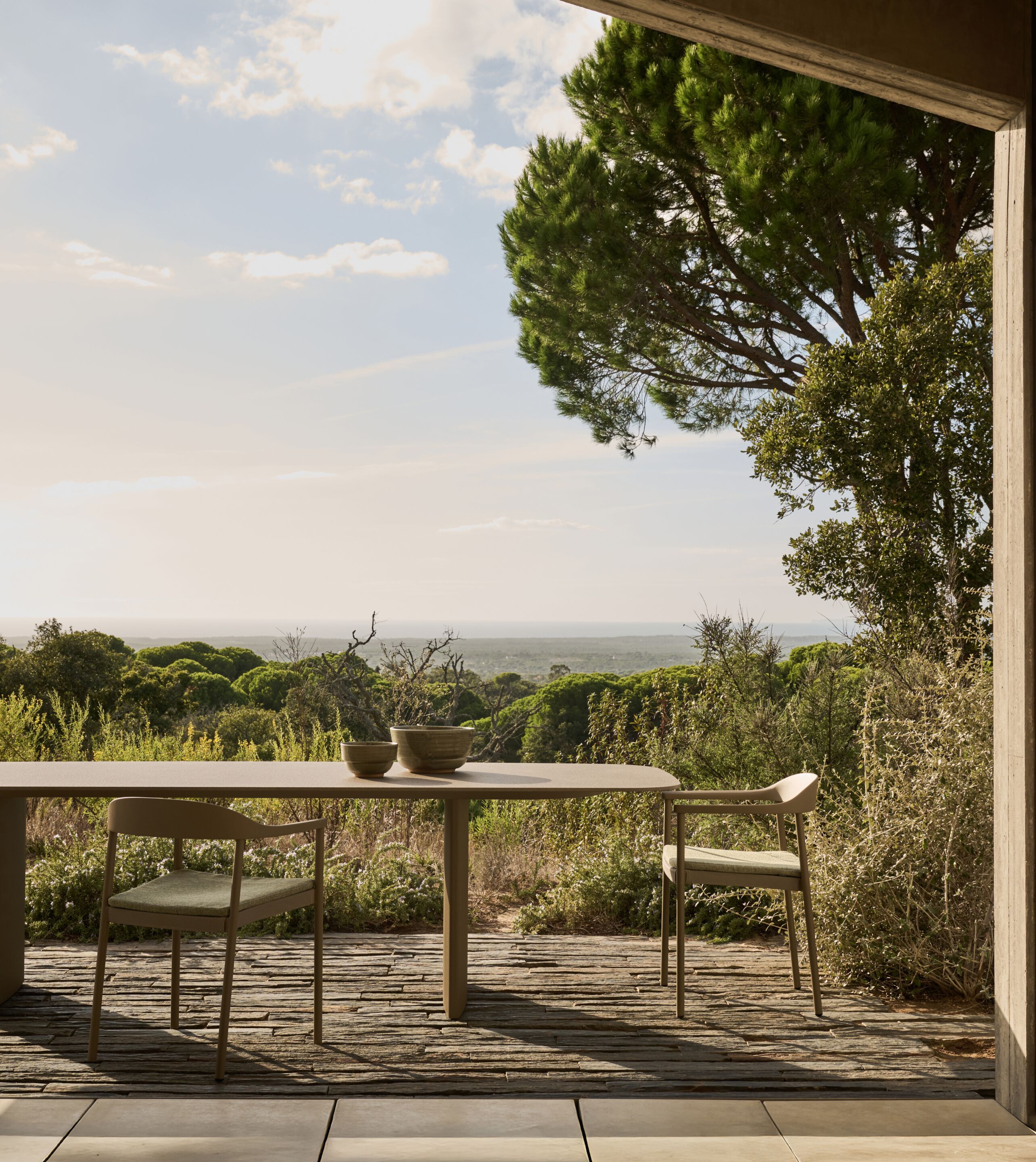 Алюминиевое кресло с подлокотниками TRIBÙ Illum ARCH-00042974 - Вид №4