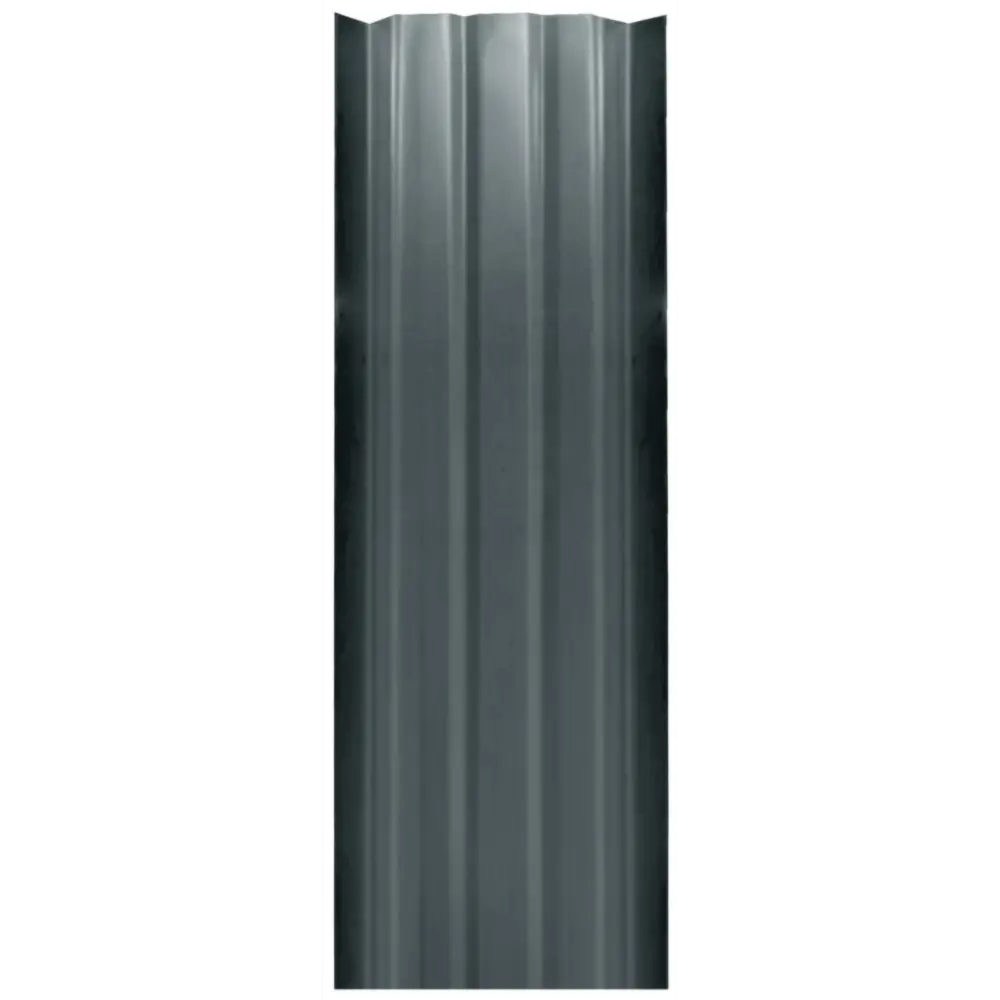 Металлический штакетник 69мм графит 1.8м с двухсторонним покрытием 84169453 Santreyd STLM-1584893 - Вид №1