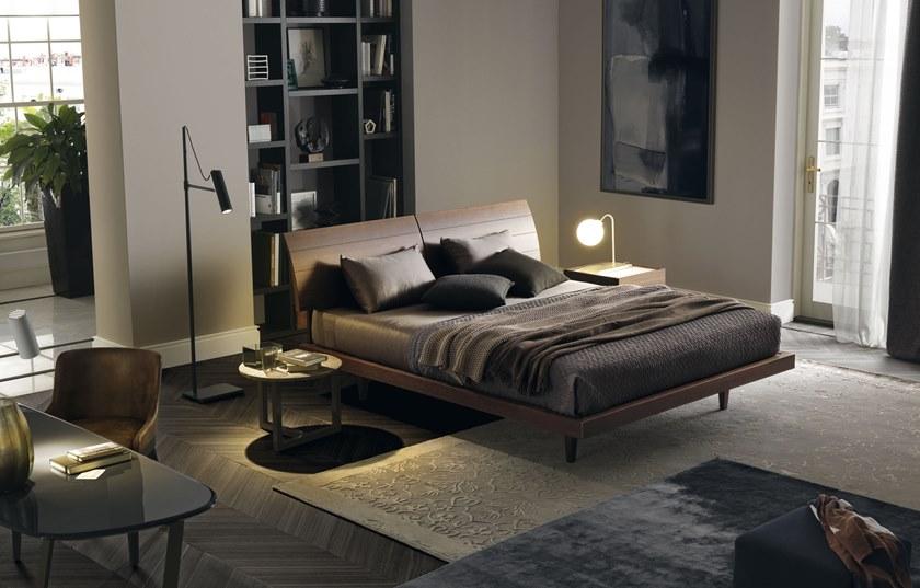 MisuraEmme Двуспальная кровать из орехового дерева Misuraemme sun-id-1420267 - Вид №2