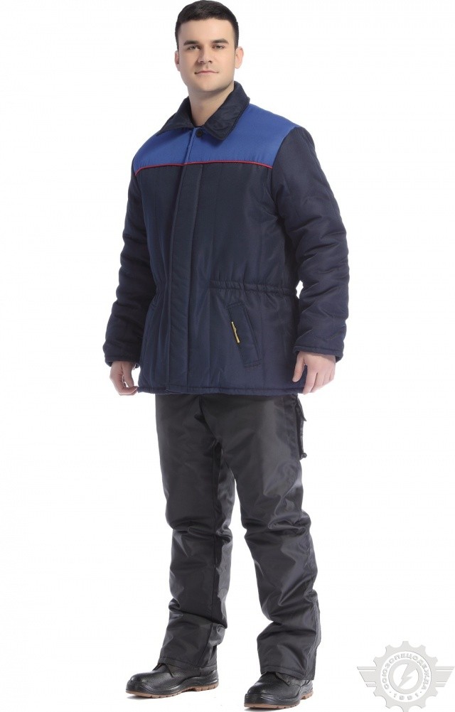 64964 Куртка "Дон" зимняя синяя  Зимняя спецодежда  размер 52-54/170-176  - Вид №5