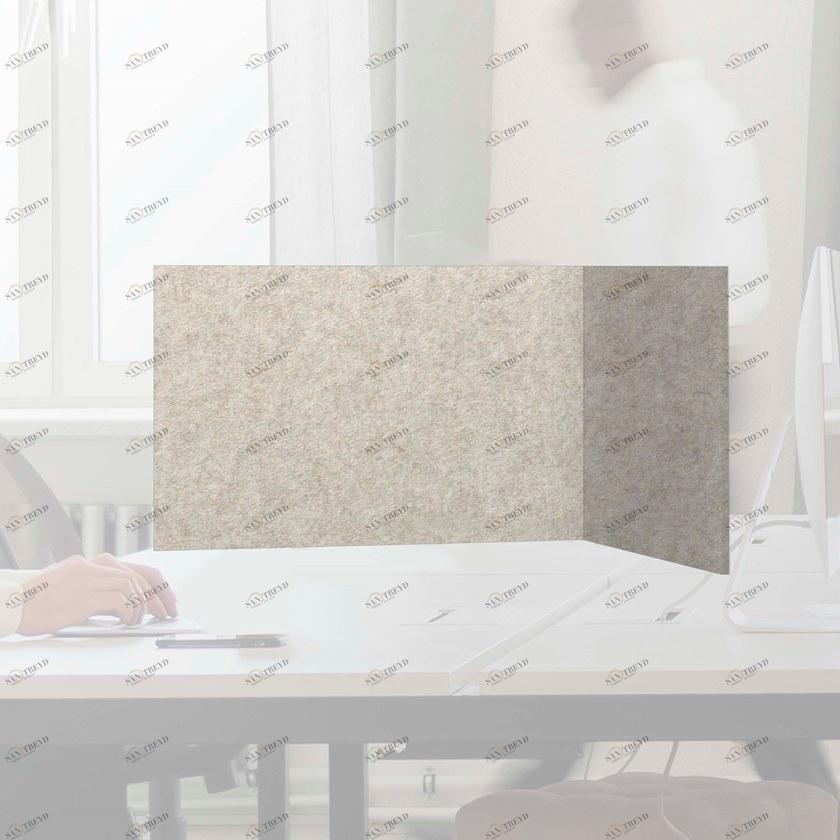 Tante Lotte Звукопоглощающая перегородка стола из шерсти Whisperwool oblong sun-id-1473661