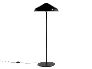 Стальная светодиодная напольная лампа