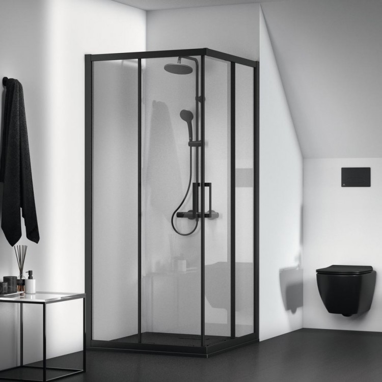 T4467V3 Ультратонкий акриловый квадратный душевой поддон 900x900x25 мм Ideal Standard ULTRAFLAT NEW  - Вид №3