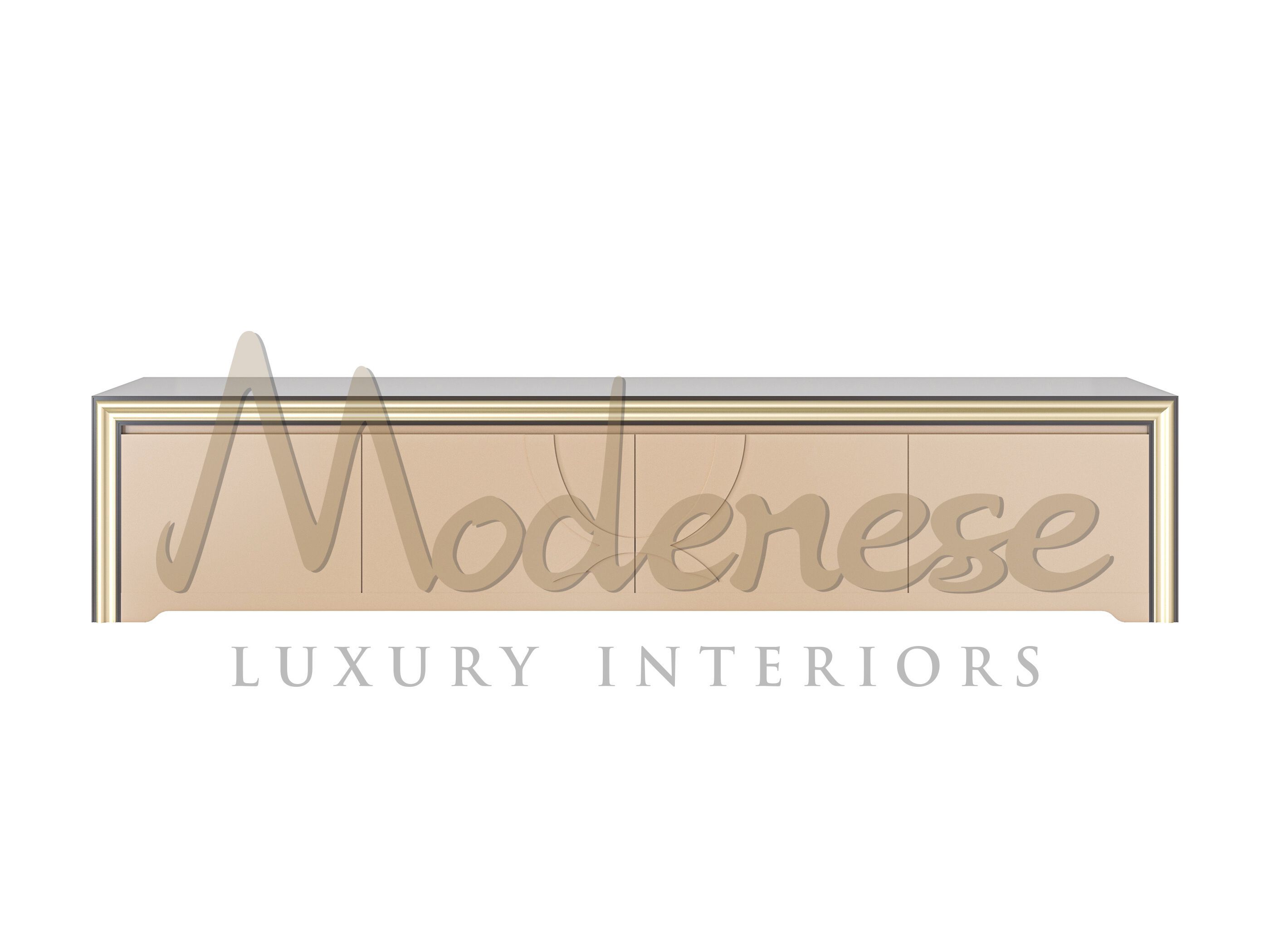 Шкаф для телевизора из бука с распашными дверцами Modenese Luxury Interiors Contemporary ARCH-00138996