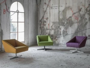 Luxy Тканевое кресло с 4 спицами Amarcord