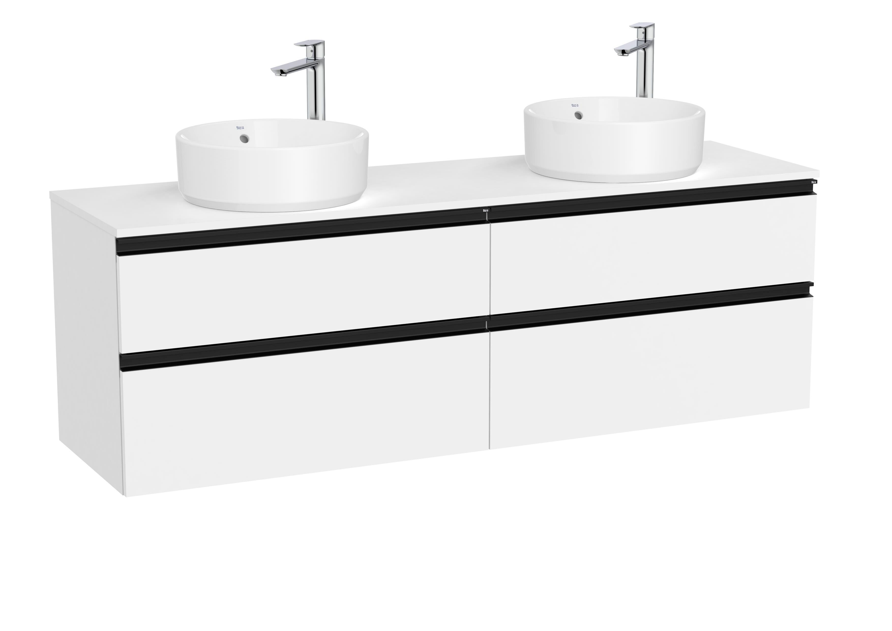 Деревянный двойной умывальник с ящиками Roca The Gap ARCH-00074708 - Вид №8