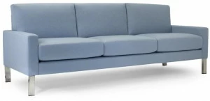 Domingo Salotti 3-х местный диван в современном стиле с обивкой из ткани для контракта Boston