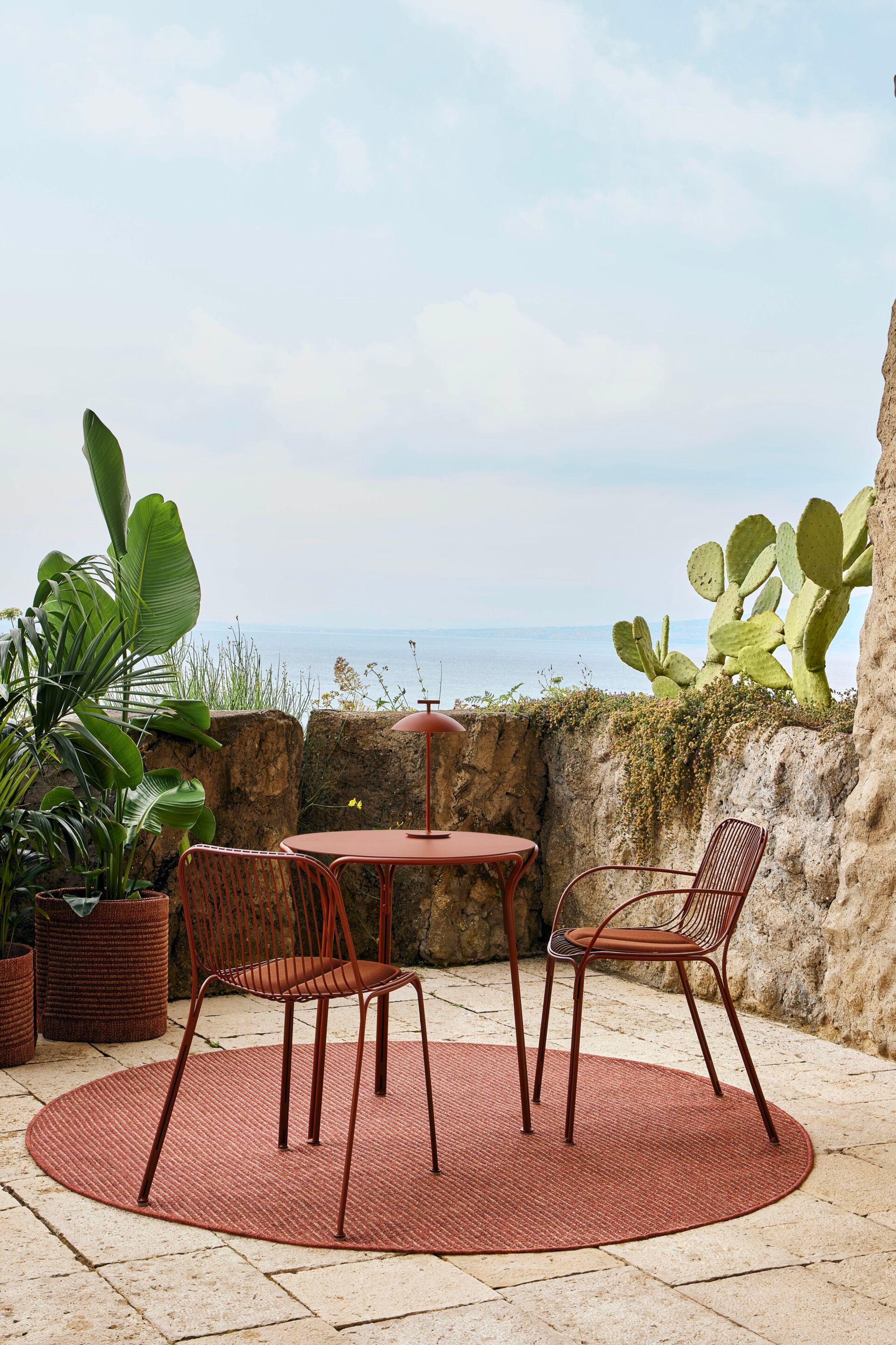 Стул для сада из оцинкованной стали с подлокотниками Kartell Hiray ARCH-00064814 - Вид №31