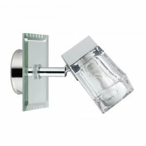 Спот настенный галогеновый хром Trabani 70840 PAULMANN TRABANI 00-3927232 Прозрачный;хром