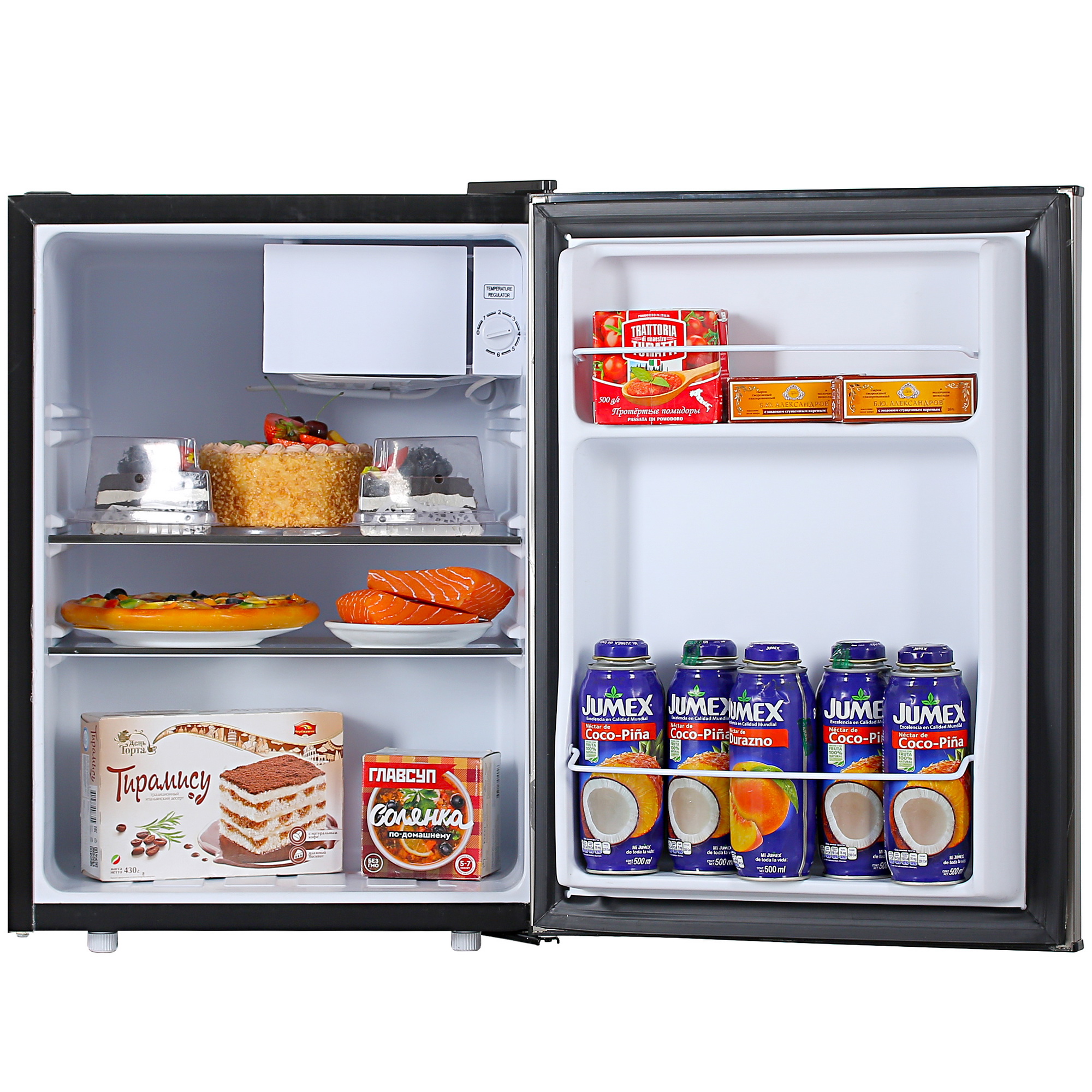 8195262 Холодильник компактный   Tesler RC-73 серебристый STDN-0034617 - Вид №5