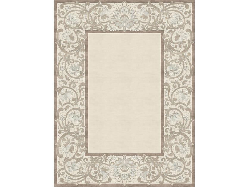 Прямоугольный ковер ручной работы Tapis Rouge Dentelle ARCH-00127304